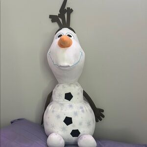 Olaf Snowman Plush with Orange Nose